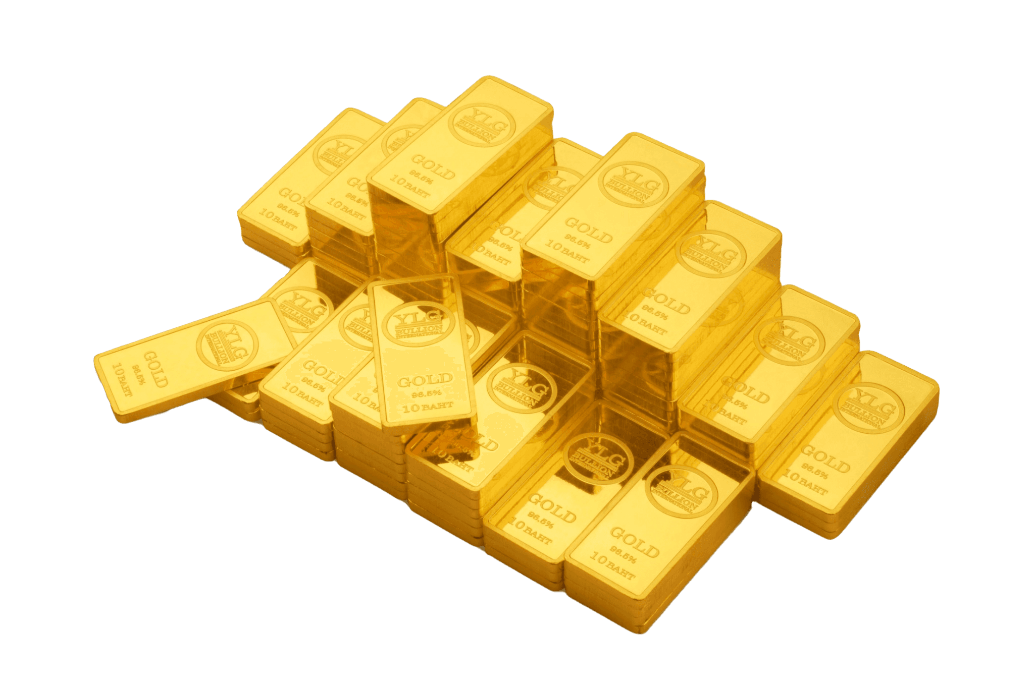 YLG 99.99% pure gold bars